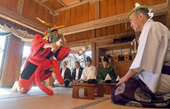 日光で子供強飯式