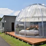 那須にグランピング施設８月オープン　温泉やサウナも　カラオケ事業打撃で新たに