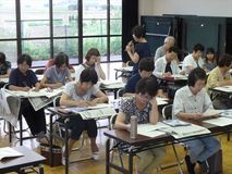 佐野市旗川地区公民館／新聞の役割学ぶ