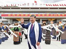 習氏初出席、正統性訴え