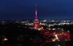 宇都宮タワー 華麗なる変身