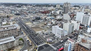 宇都宮市の都心環状線、いよいよ28日全線開通　一般車両通行は午後2時から