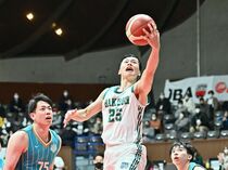 男子白鷗大準決勝　全日本学バスケットボール