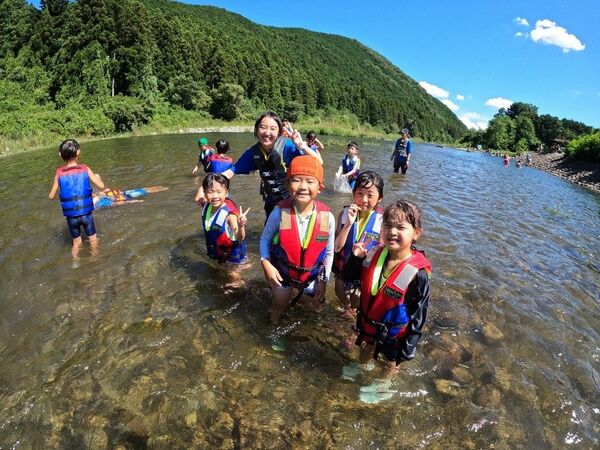 とちぎＹＭＣＡはプログラムを通じて、子どもたちのより良い成長をサポートしている
