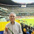 宇都宮市出身の松本育夫さん、W杯会場に 栄光の「アステカ」を再訪