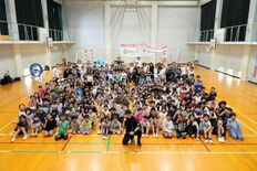 わたSHIGA輝く国スポ総合開会式を前にPR大使 西川貴教氏が小学校を…