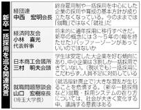 新卒一括採用に一石経団連、就活指針廃止　国境越え人材争奪