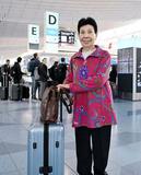 袴田さん姉、ローマへ出発