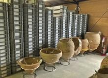 収蔵庫の出土品 そのまま魅せる