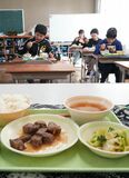 和牛A５ランクも　栃木の小中学校で「栃農給食デー」