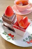 カフェ いちごやいちごのデザートセット