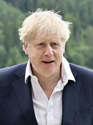 　ジョンソン元英首相