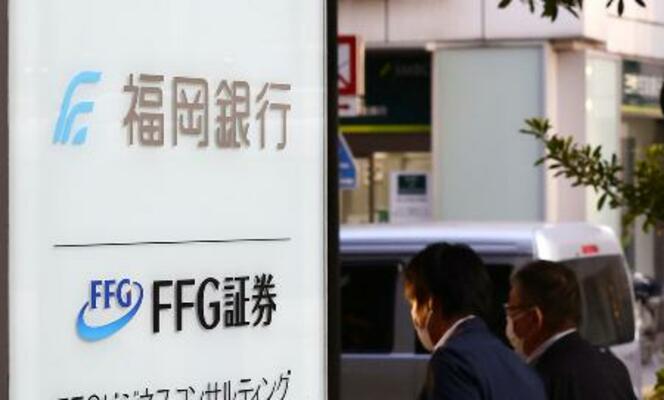 福岡銀行の看板