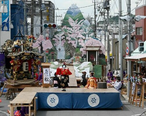 2021年に開催された「山あげ祭」