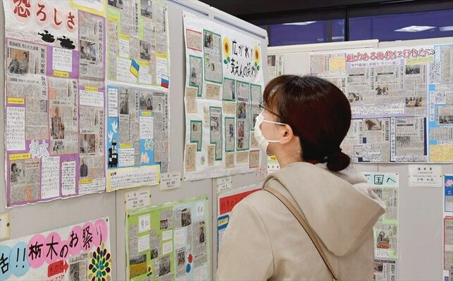 力作42点を展示している県北展