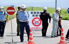米軍、静岡で国道規制訓練
