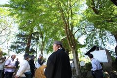 木のまち鹿沼　芭蕉の笠替え　５月18日