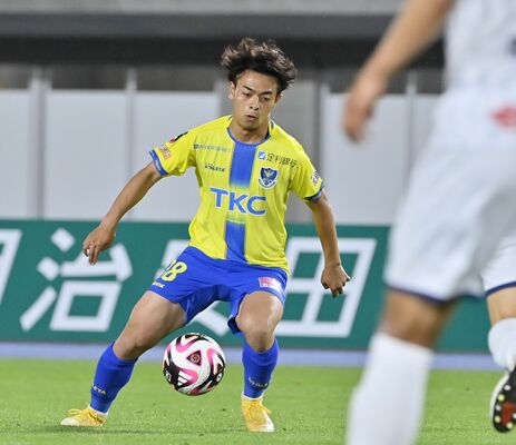 ＦＷ川名ら若手の奮起が期待される栃木ＳＣ＝８日、カンセキスタジアムとちぎ