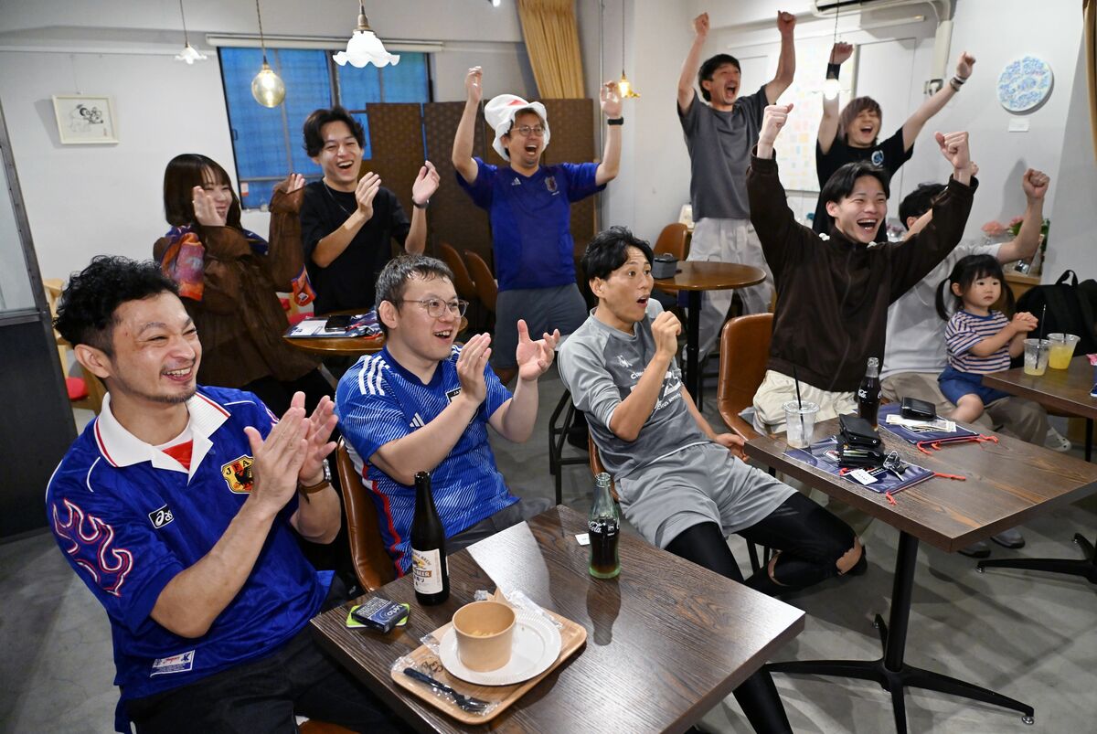 サッカーW杯第2戦、栃木県内も熱狂の渦に 各地で観戦 ...
