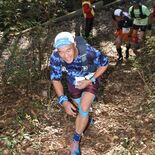 山道快走、自然を体感　トレラン益子で170人駆け抜ける