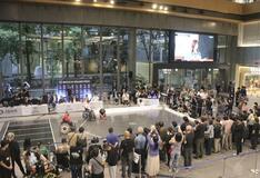 丸ビルでボッチャ熱戦