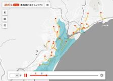訓練データで避難計画支援