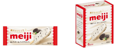明治アイス、台湾のOEM製品を現地展開「明治クッキー＆バニラ　ノベルティタイプ／マルチタイプ」 