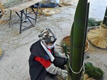 正月の門松作り大忙し　宇都宮