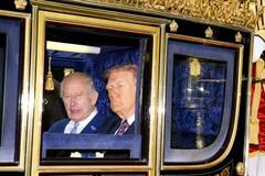 トランプ米大統領、英国王と面会