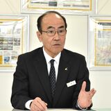 宇都宮ライトレール設立10年　６月退任の高井社長に聞く　ＬＲＴ西側延伸「バス輸送との組み合わせ効率的」