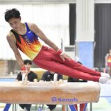 体操男子個人総合　水鳥（作新学院）が初の頂点、３位から逆転　インターハイ栃木県予選　
