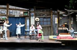 笑いと人情、那須高原舞台