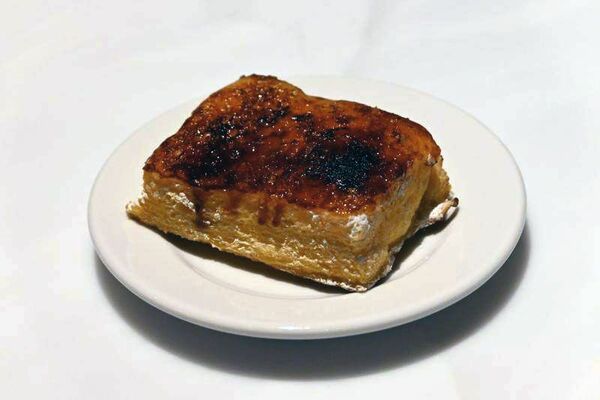 地元のブランド卵を使った「磨宝卵フレンチクリーム」