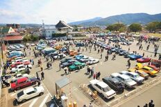 西日本各地から名車や旧車が勢ぞろい！「第21回昭和の町レトロカー大集合…
