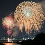 夏の夜空に２万発の大輪　第108回足利花火大会　県内外から45万人