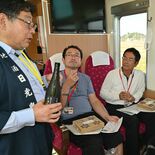 列車に揺られ「とちぎの酒」堪能　東武日光線でツアー、首都圏へ魅力アピール