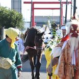 御神馬行列、華やかに　芳賀天満宮で秋季大祭　五穀豊穣など願う
