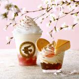 チーズガーデン、カフェ併設店で春の新作　桜スイーツとリゾット
