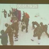 雪崩事故映像通じて備え学ぶ　防止研究会、宇大で講演