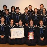 全国の舞台、初出場で金賞　大田原中合唱部、少人数で大きな成果