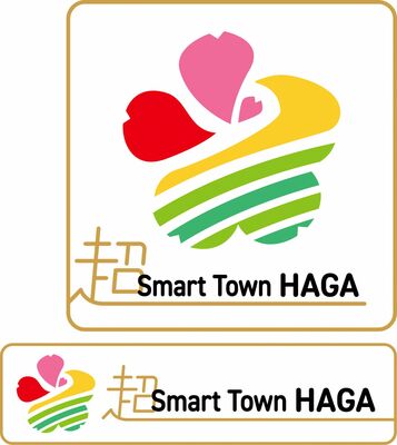 正方形と長方形の２種類のロゴマーク