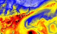 「大気の川」流量８％増