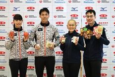 「第１９回日本ミックスダブルスカーリング選手権大会」を ＪＡ全農が「ニ…