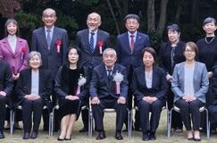 故妻木さんと林さんを表彰