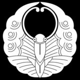 浮線蝶（ふせんちょう） 〈動物紋　蝶〉