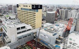 開発進む ＪＲ宇都宮駅東口地区