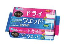 一枚二役の掃除用シート