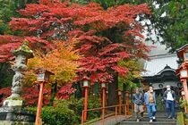 栃木・出流山満願寺の紅葉