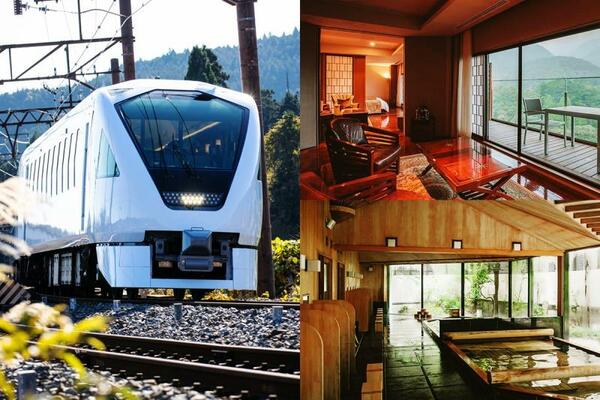 「旅の返礼品」で利用できるスペーシアＸ（左）と鬼怒川金谷ホテル