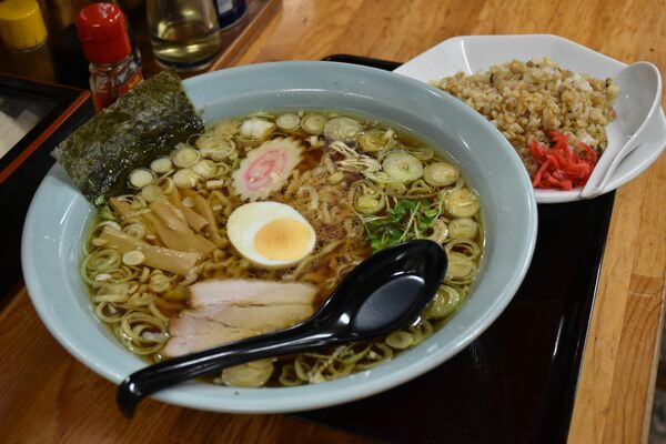 ラーメン＆半チャーハンセット